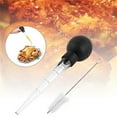 thumbnail image 1 of Large Turkey Baster with Cleaning Brush - Premium Baster Tool for Cooking - Easy to Use and Clean - Powerful Bulb Baster Syringe Flavor Meat Poultry, Beef, Chicken, 1 of 8
