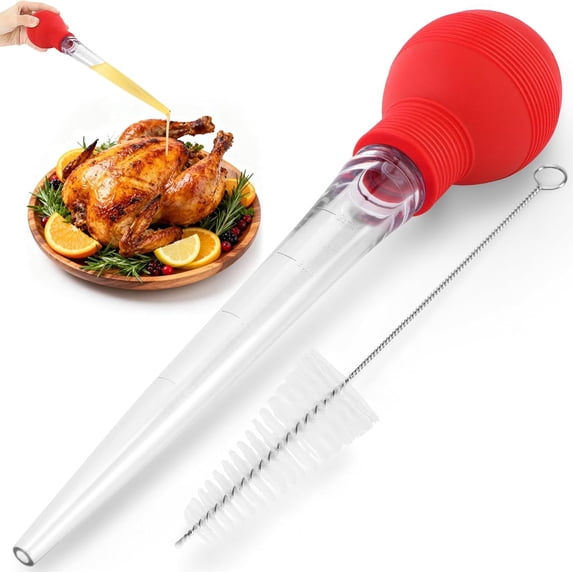 Large Turkey Baster for Cooking - Premium Baster Syringe for Hot ...