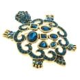 thumbnail image 1 of Large Turtle Rhinestone Brooch, 1 of 3