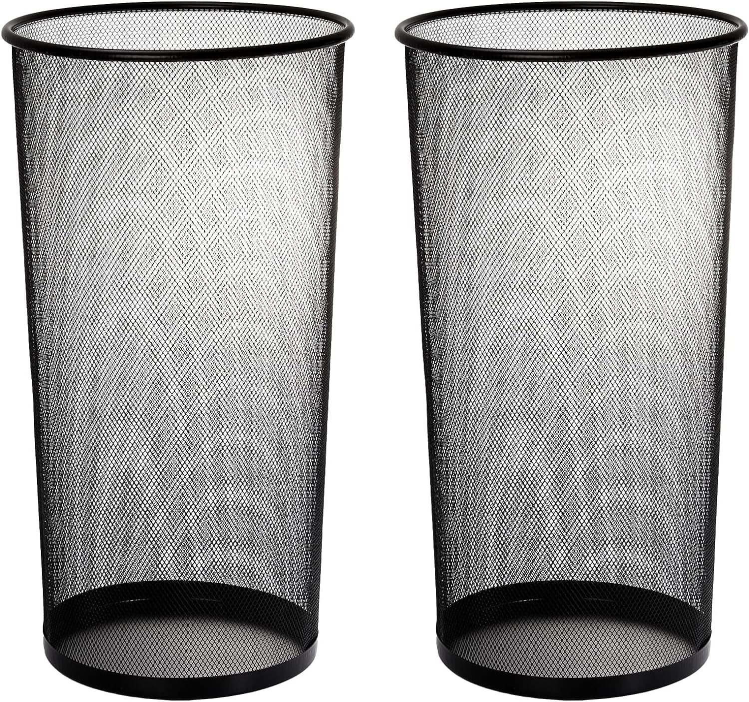 Large Umbrella Holder,  Metal Mesh Umbrella Stand, Freestanding Bucket for Umbrellas, Canes, Walking Sticks, Wrapping Paper, Entryway, Home, Office, Hotel