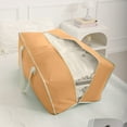 thumbnail image 1 of Large Underbed Storage Box with Clear Lid | Pull-Out Design for Clothes, Bedding | 71.5x37x34cm Dustproof Organizer | 1-Pack, 1 of 5