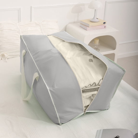 Large Underbed Storage Box with Clear Lid, Pull-Out Design for Clothes, Toys, and Bedding, 1-Pack, 28.15x14.57x13.39 Inches