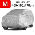 thumbnail image 1 of Large Universal SUV Full Car Cover for All Weather Protection Waterproof Breathable Rain UV Dust Resistant Protection, 1 of 8