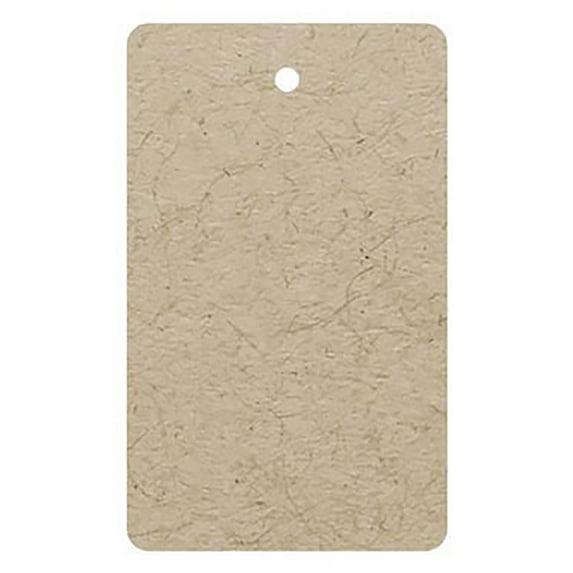 SSWBasics Large Unstrung Kraft Non-Perforated Blank Price Tags - 1-3/4"W x 2-7/8"H - Pack