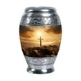 thumbnail image 1 of Large Urns For Human Ashes - Funeral Urns For Adult Ashes Women - Urn For Human Ashes Adult Male - Large Urns For Human Ashes Adult - Decorative Urns - Urns For Adults Men (size - 10inch), 1 of 5