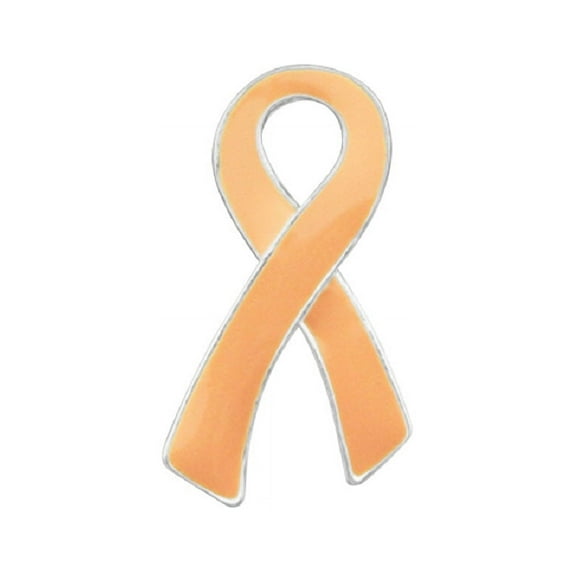 Large Uterine Cancer Ribbon Awareness Pins