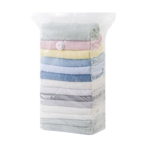 Large Vacuum Storage Bags No Pump Plastic Reusable 3-5 Quilts
