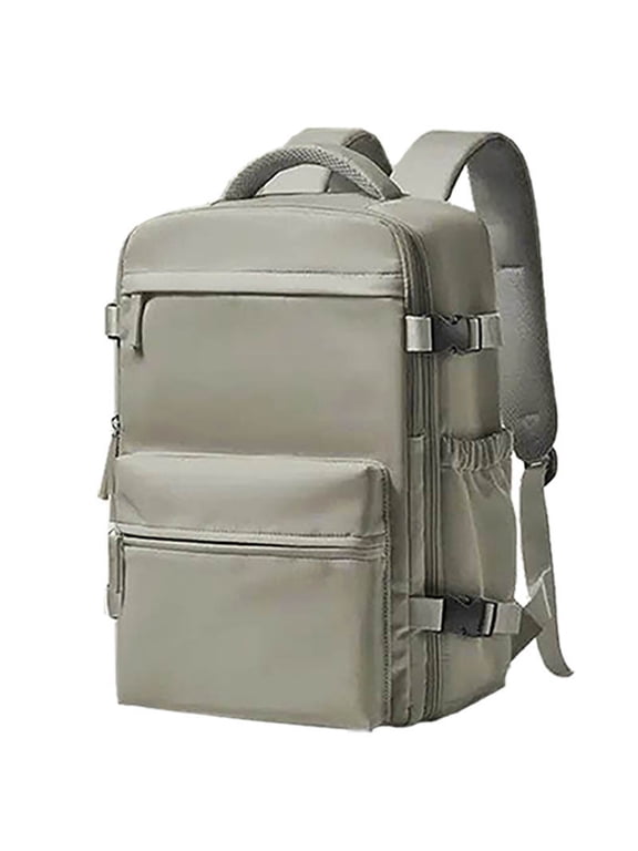 Large Vacuum Travel Backpack with Pump for Women,Airback Personal Item Carry on Backpacks Flight Approved 18x14x8 inches for Men,Laptop Waterproof Work Compression bags Casual Daypack