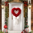 thumbnail image 1 of Large Valentines-Day Door Cover 6x2.9 Ft Happy Valentine's Day Banner Decorations Romantic Hearts Love Hanging Background for Indoor Outdoor Valentines Day Home Door Banner Party Supplies, 1 of 7