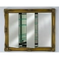 thumbnail image 1 of Large Vanderbilt Triple Door Bath Cabinet Royal - Antique Burnished Gold, 1 of 1