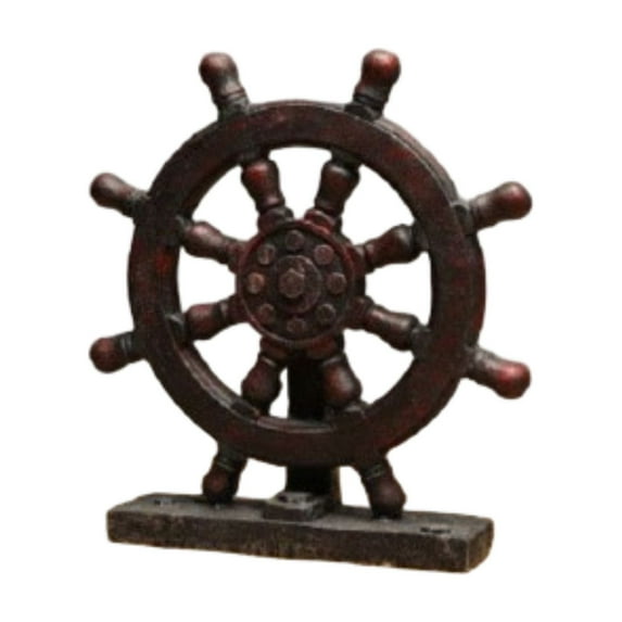 Large Vintage Decorative Rotary Telephone - 7 Inch Retro Wall Art Phone Sculpture for Cafe, Bar, Home & Office Vintage Decor