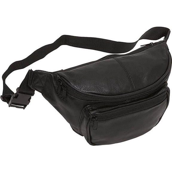 Large Waist Pouch, Black