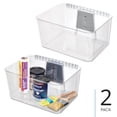 thumbnail image 1 of Large Wallspace Storage Bin and Bracket - Wall-Mounted Storage Bins for Garage, Laundry Room, and Pantry, 1 of 2
