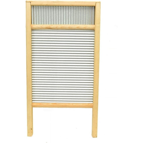 Large Washboard with Tin-23 Inches High X 12.25 Inches Wide