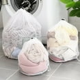 thumbnail image 1 of Large Washing Net Bags, Durable Fine Mesh Laundry Bag With Lockable Drawstring For Big Clothes, 1 of 3