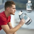 thumbnail image 1 of Large Water Bottle under $5! Xqxayjr Large Capacity Water Bottle, 2200ml Fitness Sports Jug, Leak Proof Gym Water Container with Handle, BPA Free Plastic Drinkware, 1 of 6