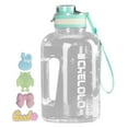 thumbnail image 1 of Large Water Bottle, 74oz Water Jug with Handle Leak-Proof, Clear Sport half gallon water Bottle for Gym Camping Workout Outdoors, 1 of 9