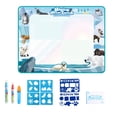 thumbnail image 1 of Large Water Doodle Mat 31.5 x 23.6 Inches Reusable Magic Drawing Canvas with Pens and Stencils for Mess-Free Creative Art Education and Painting, 1 of 2
