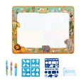 thumbnail image 1 of Large Water Doodle Mat 31.5 x 23.6 Inches Reusable Magic Drawing Canvas with Pens and Stencils for Mess-Free Creative Art Education and Painting, 1 of 2
