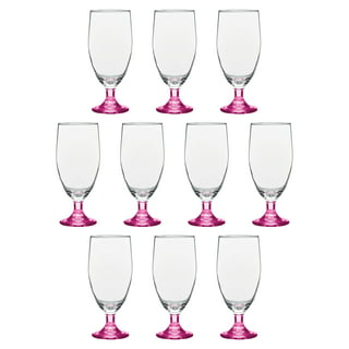 Pink Wine Glasses Set of 6- Modern Crystal Hand Blown Wine Glass-15 oz,Thin  Rim,Long Stem,Perfect fo…See more Pink Wine Glasses Set of 6- Modern
