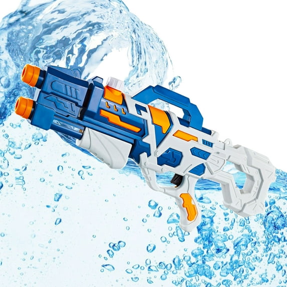 Large Water Guns 1000cc 30ft Super Blaster Toy Guns for Outdoor Water Fights, Beach, Sand, Summer, Pool Party Fun