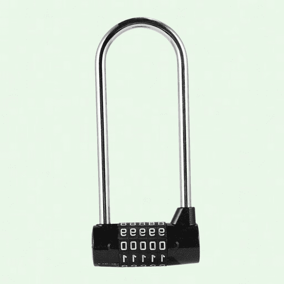 Large Waterproof Combination Lock for Cabinets, Tool Boxes, and Suitcases