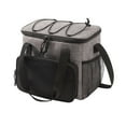 thumbnail image 1 of Large Waterproof Cooler Bag, Removable Lunch Bag, Insulated Ice Chest Leak-Proof Cooler Bag for Men & Women, Work Outdoor Beach Trips (Gray), 1 of 6