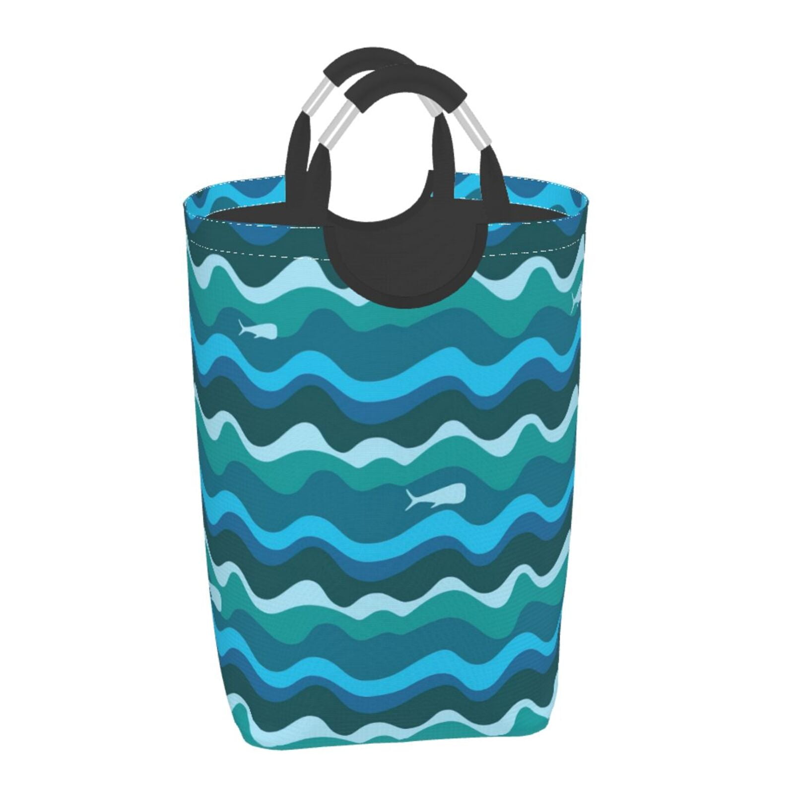Large Waterproof Laundry Basket Oxford Cloth Foldable Laundry Hamper ...