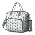 thumbnail image 1 of Large Waterproof Lunch Tote with Bear Print - Insulated Leakproof Cooler Bag for Men & Women - Wild Hunting-Themed Design, Easy-to-Clean & Multi-Compartment, 1 of 5