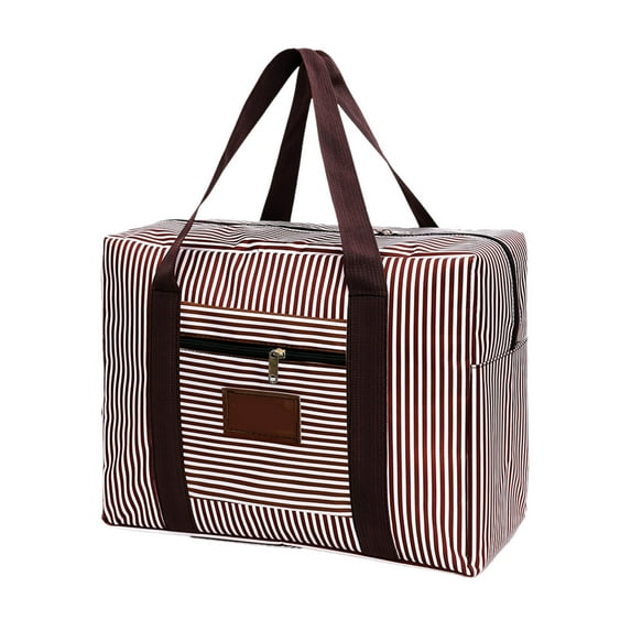 Large Waterproof Storage Bag for Clothes and Quilts, Extra Large Capacity with Reinforced Handles, Ideal for Travel, Moving, and Seasonal Organization