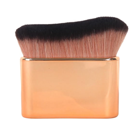 Large Wave Foundation Brush For Liquid And Powder Soft Artificial Fiber Universal Fit Makeup Tool