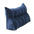 thumbnail image 1 of Large Wedge Reading Pillow for Adults - Triangular Backrest Cushion with Removable Cover (31.5x20x8 in) - Bed Rest Pillow for Sitting Up, Reading, Lumbar Support in Bed or Daybed, 1 of 5