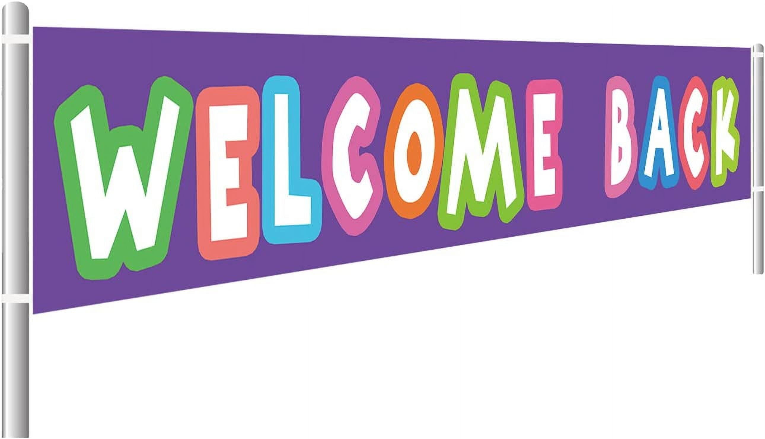 Welcome Back Banner