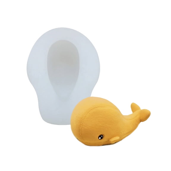 Large Whale Silicone Mold for Unique Cake Creation 3D An1ma1Shaped Dessert Home Baking Accessories