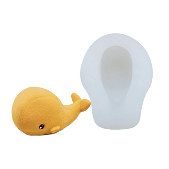 Large Whale Silicone Mold for Unique Cake Creation 3D Ocean Shaped Dessert Mould Home Baking Accessories