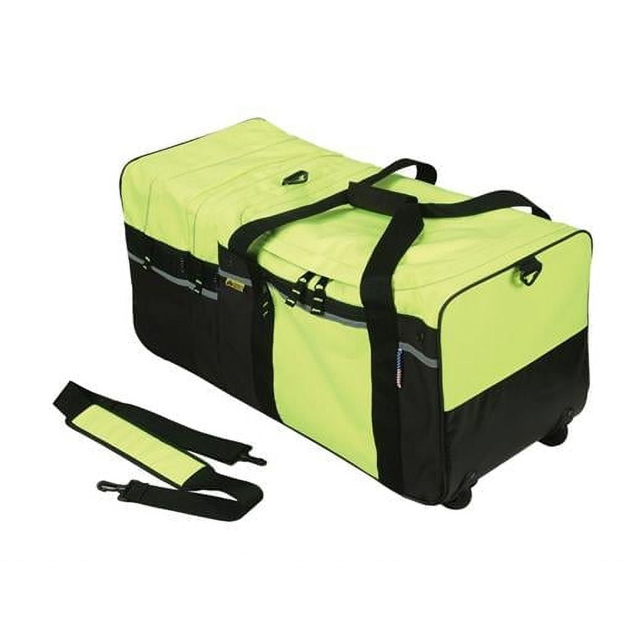 Large Wheeled Turnout Gear Bag, Lime
