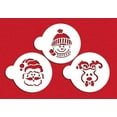 thumbnail image 1 of Large Whimsical Holiday Cookie Stencil Set by Designer Stencils, 1 of 4