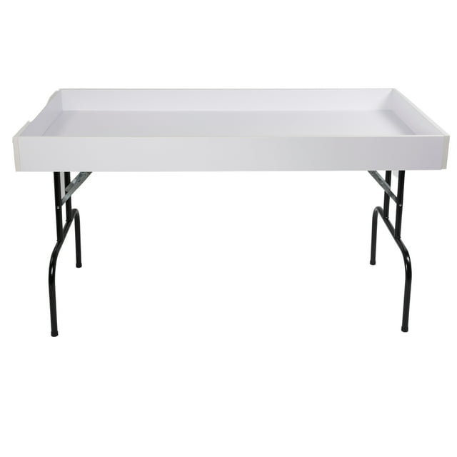 Large White Folding Dump Table