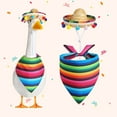 thumbnail image 1 of Large White Goose Holiday Decor Set - Easter-Themed Porch Clothes, Durable Outdoor Yard Ornament, Cute Festive Attire for Patio & Garden Holiday Celebrations & Home Decor, 1pc, 1 of 5