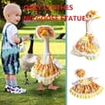 thumbnail image 1 of Large White Holiday Yard Decoration, Outdoor Easter Christmas Porch Goose with Removable Clothes, Waterproof Festive Decor(D), 1 of 4