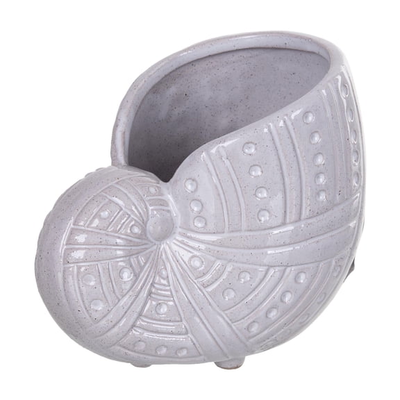 Large White Sea Snail Container
