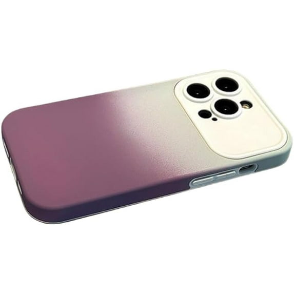 Large Window Gradient or Solid Color case, Lightweight and Thin Feel, Full Coverage Lens, Multi-Color Options, for iPhone 15 14 13 12 11 Pro Max Plus Phone Cases (A4,iPhone 12 Pro)