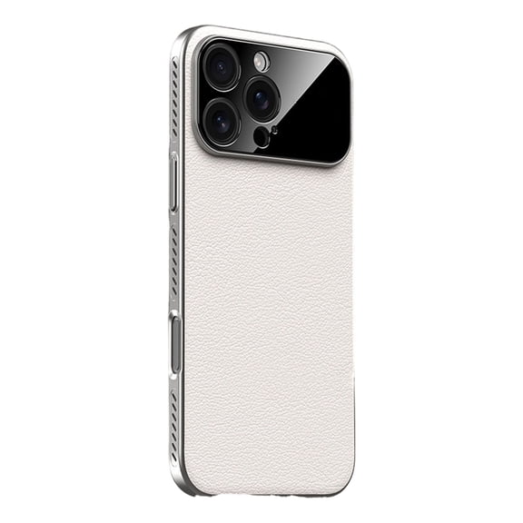 Large Window Phone For 17 Pro PU Leather And Hard PC Heat Dissipation And Breathable Bumper Autofocus Lens Grade Drop Proof And Shockproof