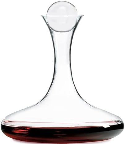 Carafe à Vin DIONARI Moderno - Verre Sans Plomb - Fabriquée à La Main - 100% Sans Plomb
