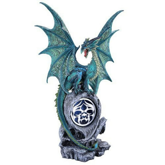 Jade Dragon Statue