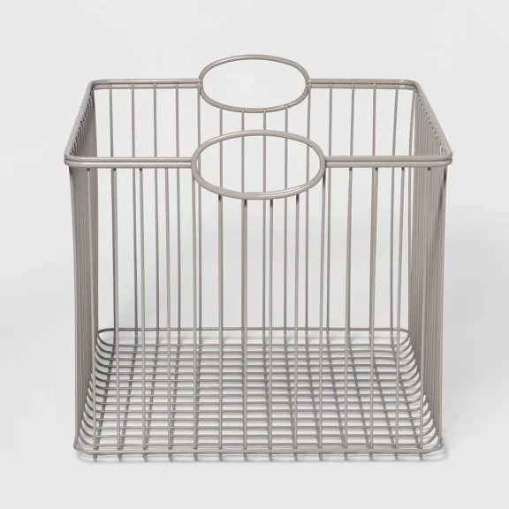 Large Wire Stackable Storage Basket