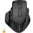 thumbnail image 1 of Large Wireless Mouse for Big Hands, X-31 Cordless Ergo Computer Mouse, 6 Buttons, 5-Level 4800 DPI, 18 Months Battery Life, for Laptop, PC, Chromebook (Black), 1 of 4