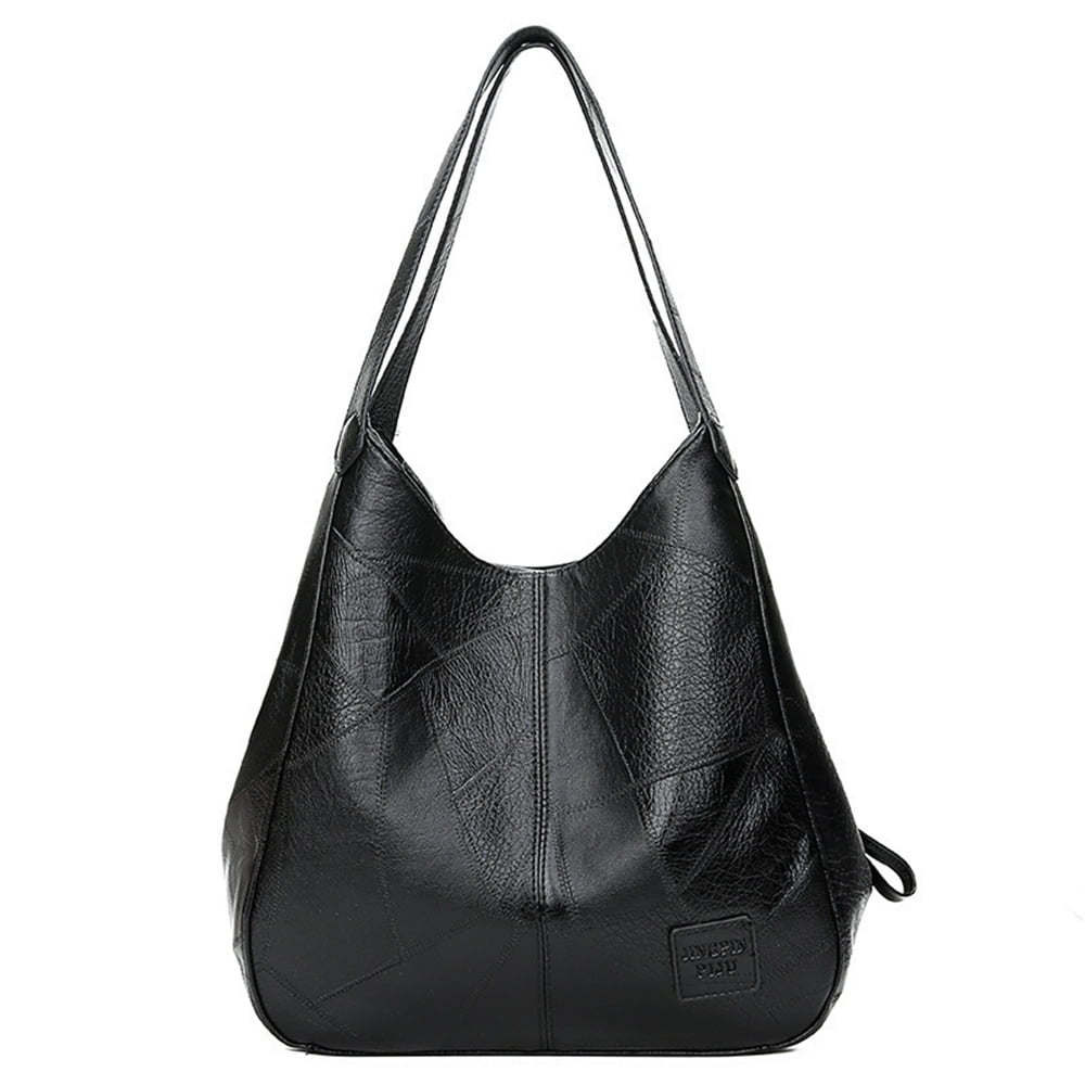 Large Women s Bag Large Capacity Shoulder Bags PU Leather Shoulder Bag Black def99431 ba94 4925 aa16 fe24f5fd398e.0387e59abaea3cb4b60ddf57367683a6