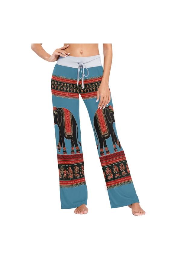 Large Women's Comfy Casual Pajama Pants Stretch Fabric Suitable for Yoga Pants Hippie Pants,The Best Holiday Gifts for Women Two Elephants