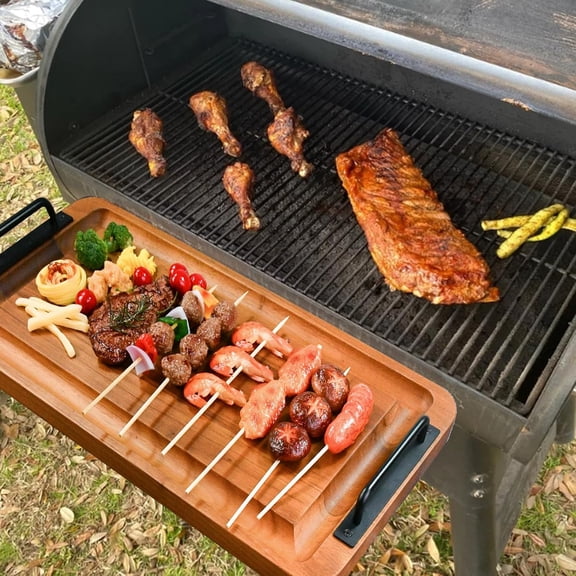 Large Wooden Charcuterie Boards with Handles